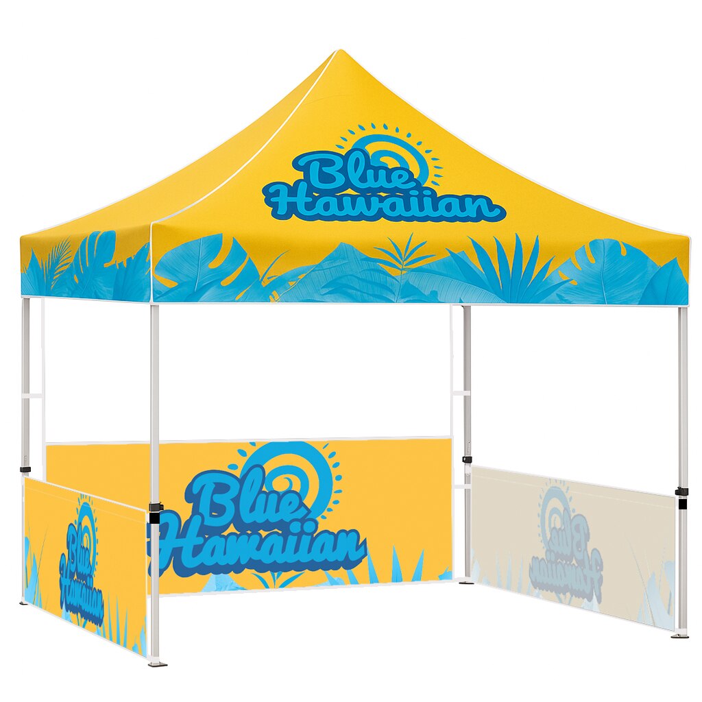 10 ft. Casita Aluminum Tent Kit 4 — White Trim Color